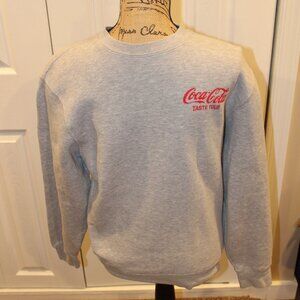 Coca Cola Size Small Soft Pullover Sweatshirt Taste Tour World of Disney